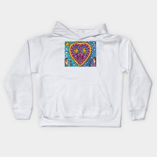 james rizzi Kids Hoodie